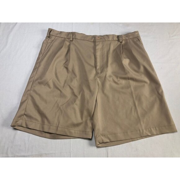 Bollé Other - BOLLE GOLF Tech MEN'S Khaki Shorts Dress Beige Size 42 Button